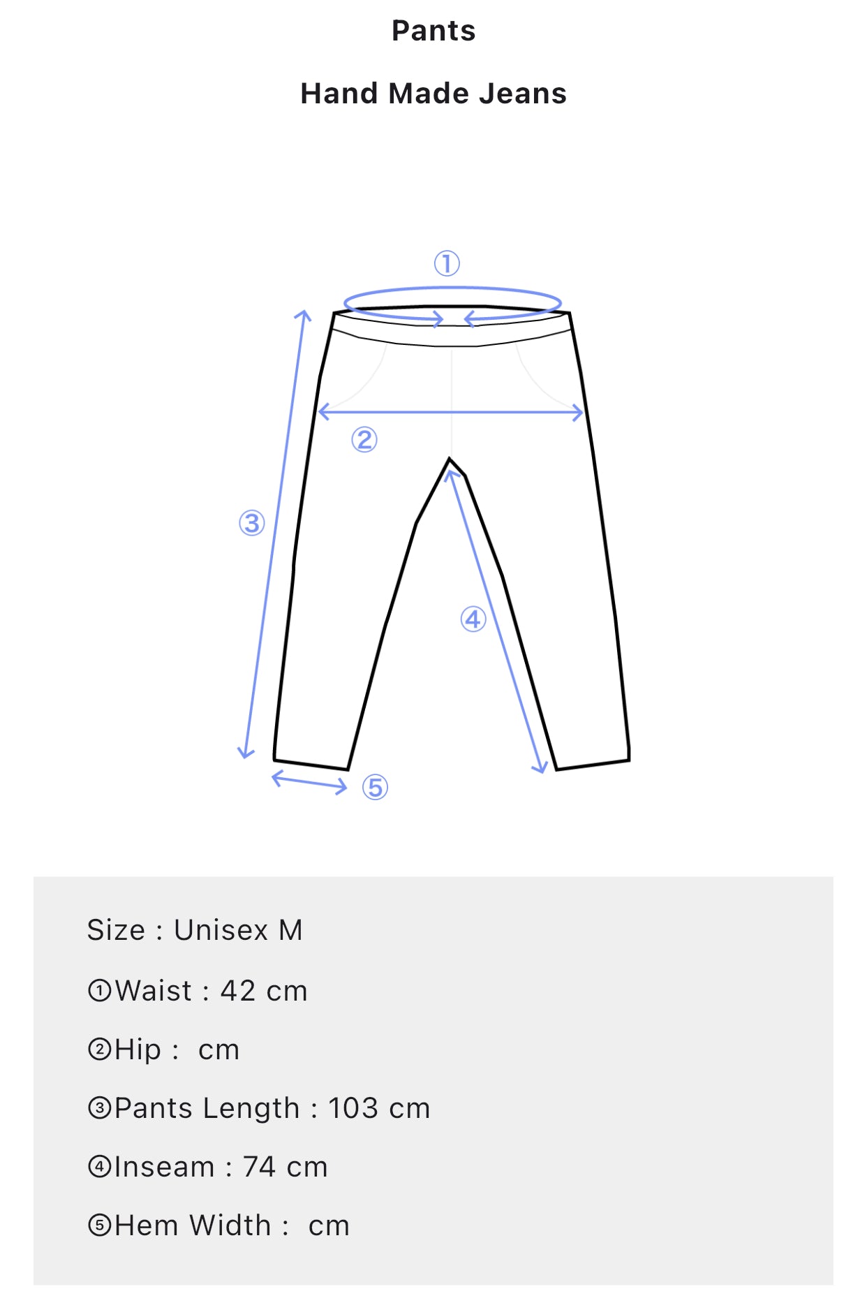 Hand Painted Star Pattern Jeans