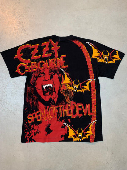 Ozzy Osbourne "Speak of the Devil" Graphic All Over Print Band T-Shirt