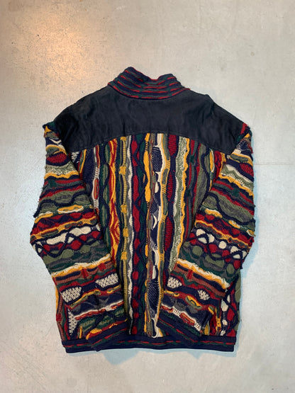 Rare COOGI Australia Black Zip Jacket