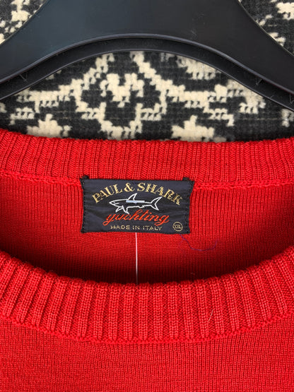 Men’s Red Paul & Shark Yachting Knit Sweatshirt