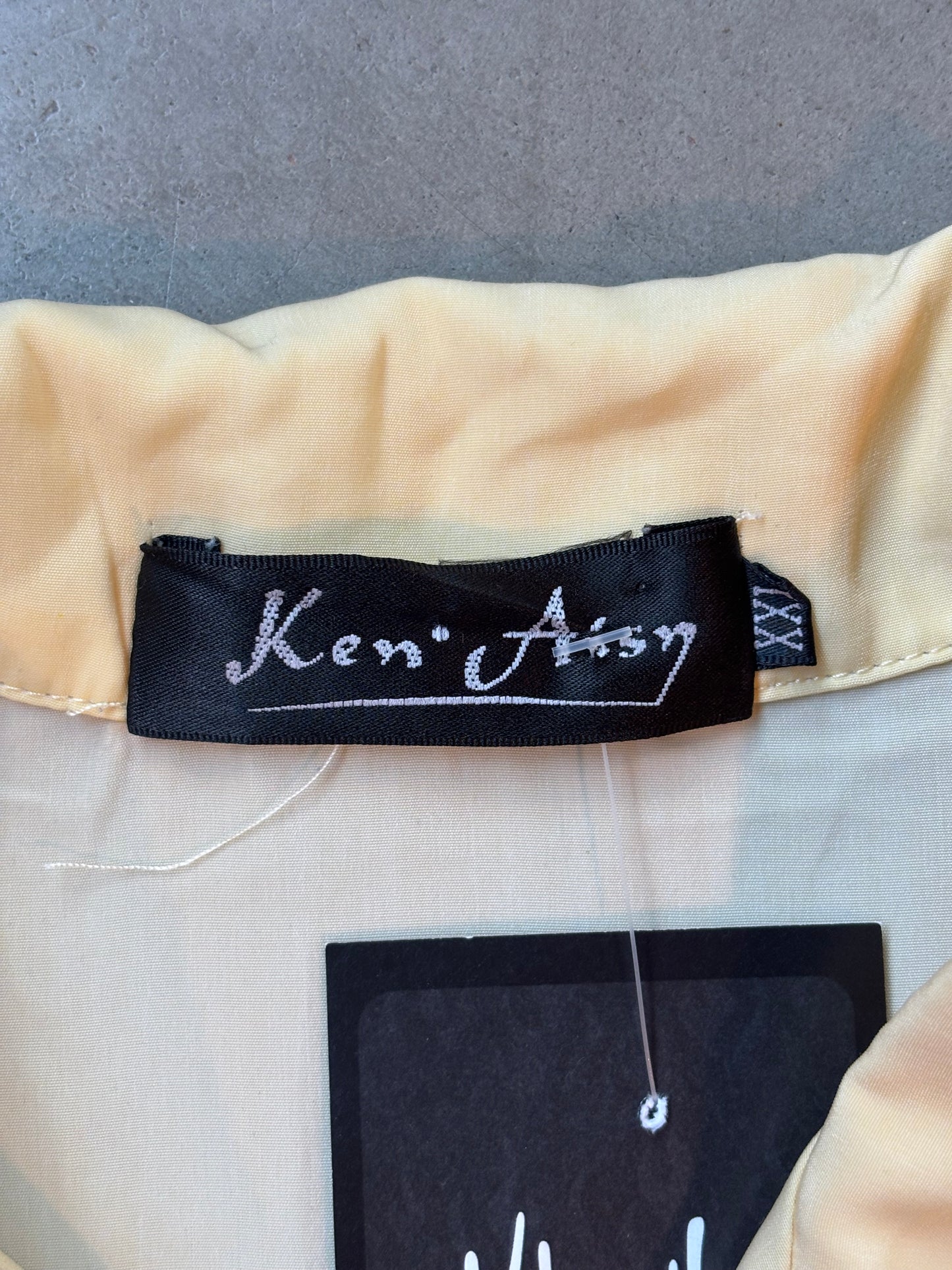 Ken’Assy Dragon Print Hawaiian Shirt