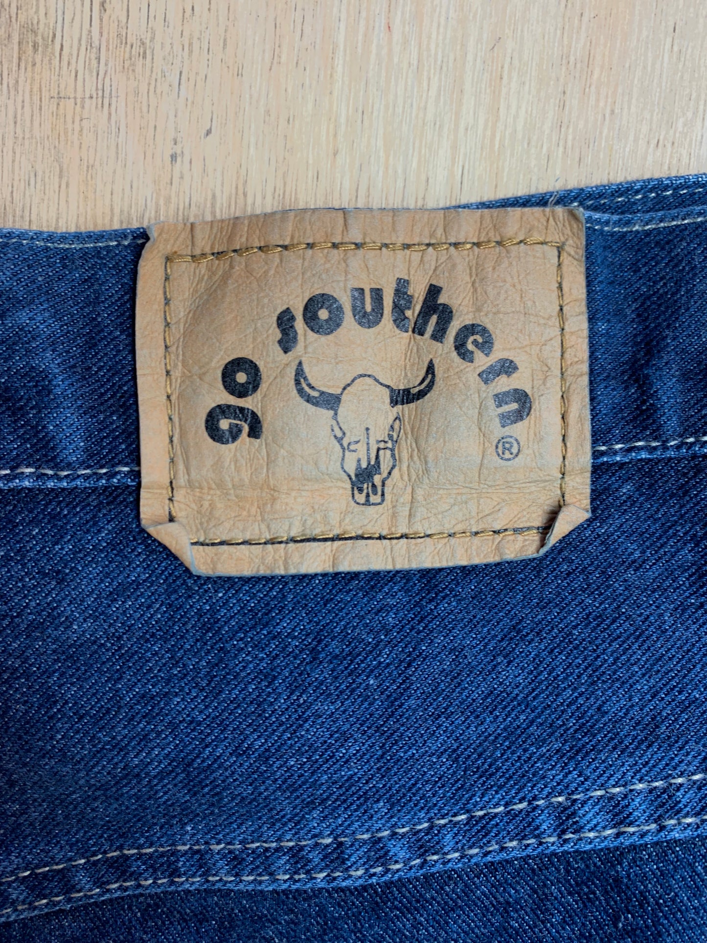 Go Southern Vintage Dark Blue Jeans