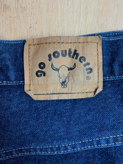 Go Southern Vintage Dark Blue Jeans