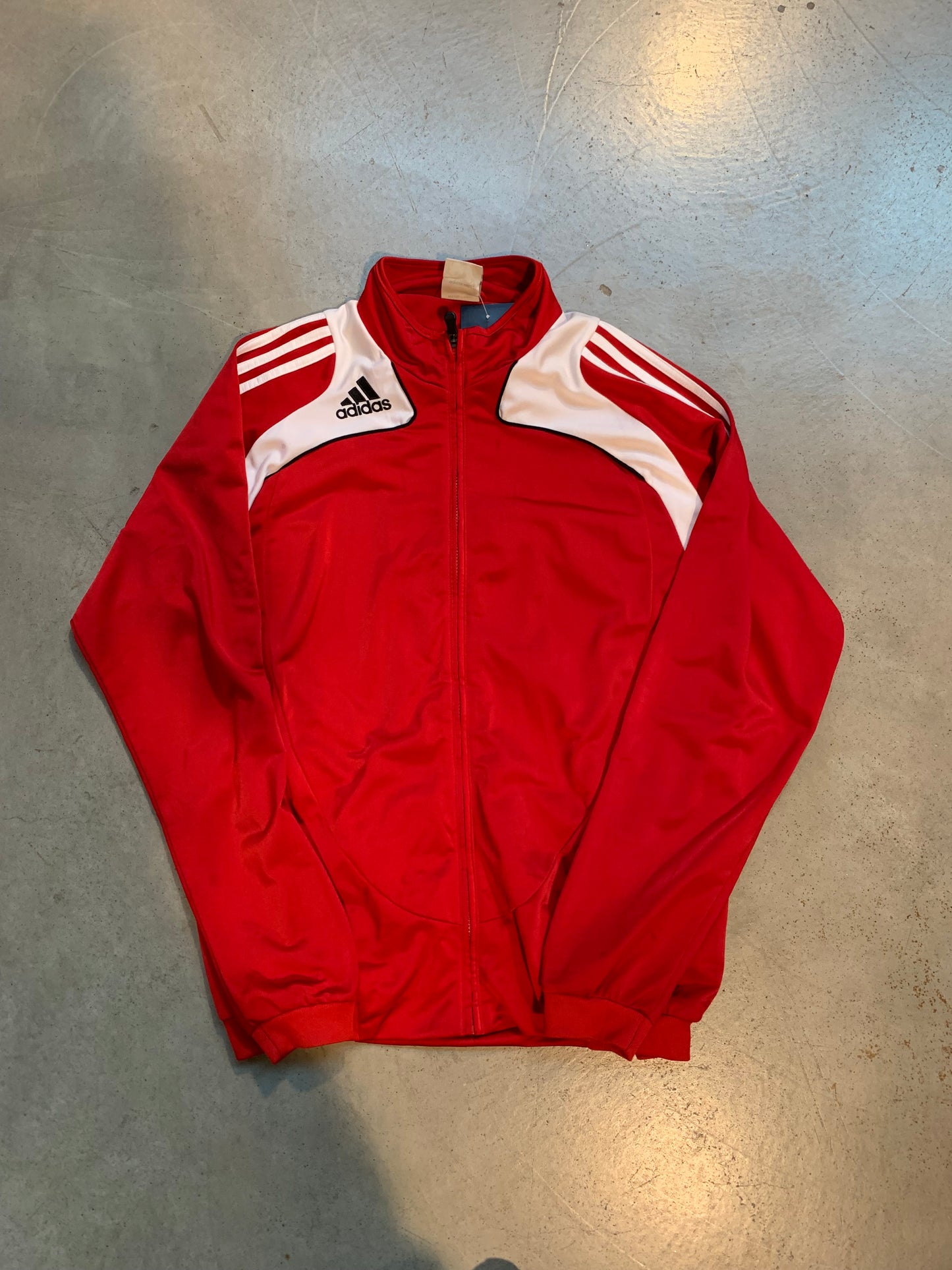 Vintage Men's Adidas Red Track Jacket