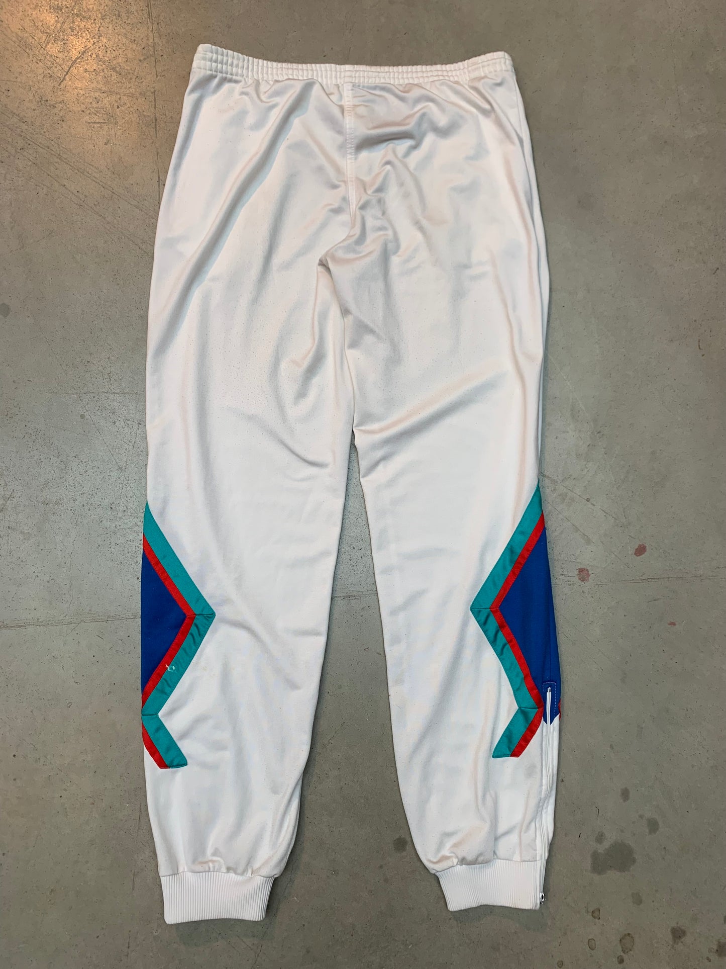 Men's Vintage Adidas White Track Pants