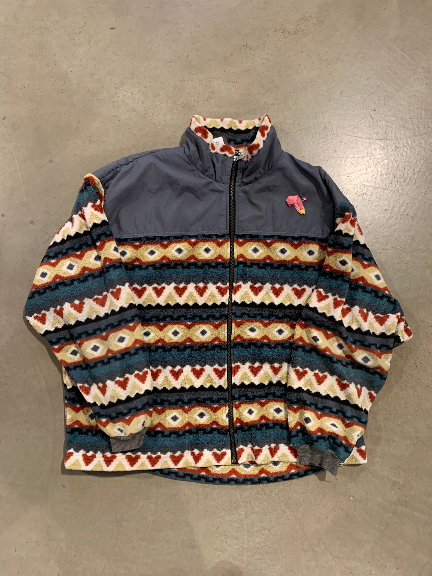 Men’s Vintage Polartec Fleece Zip Up