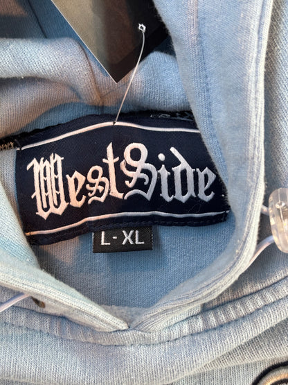 West Side Blue Hoodie Men’s XL