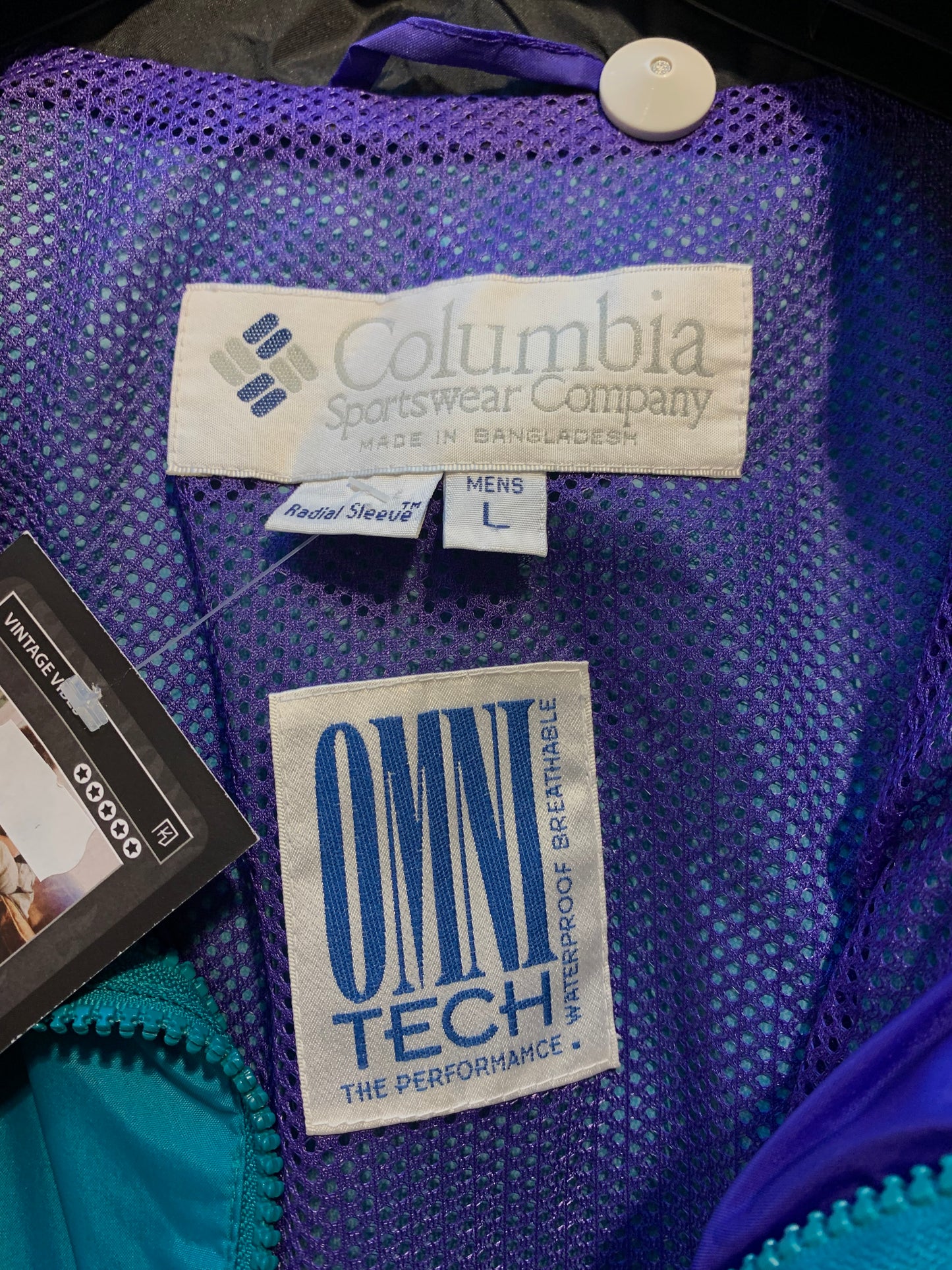 Mens Columbia Windbreaker