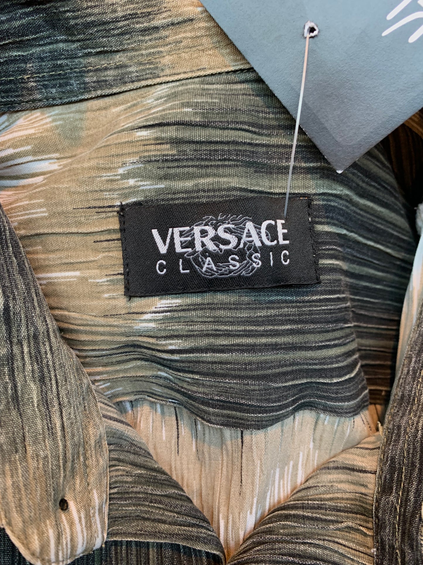 Versace Classic Mens L Short Sleeve Shirt