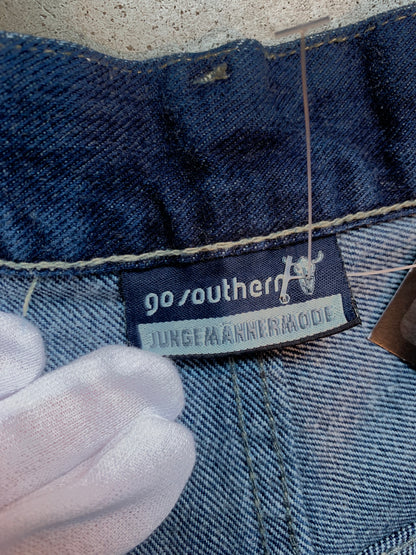 Go Southern Vintage Dark Blue Jeans