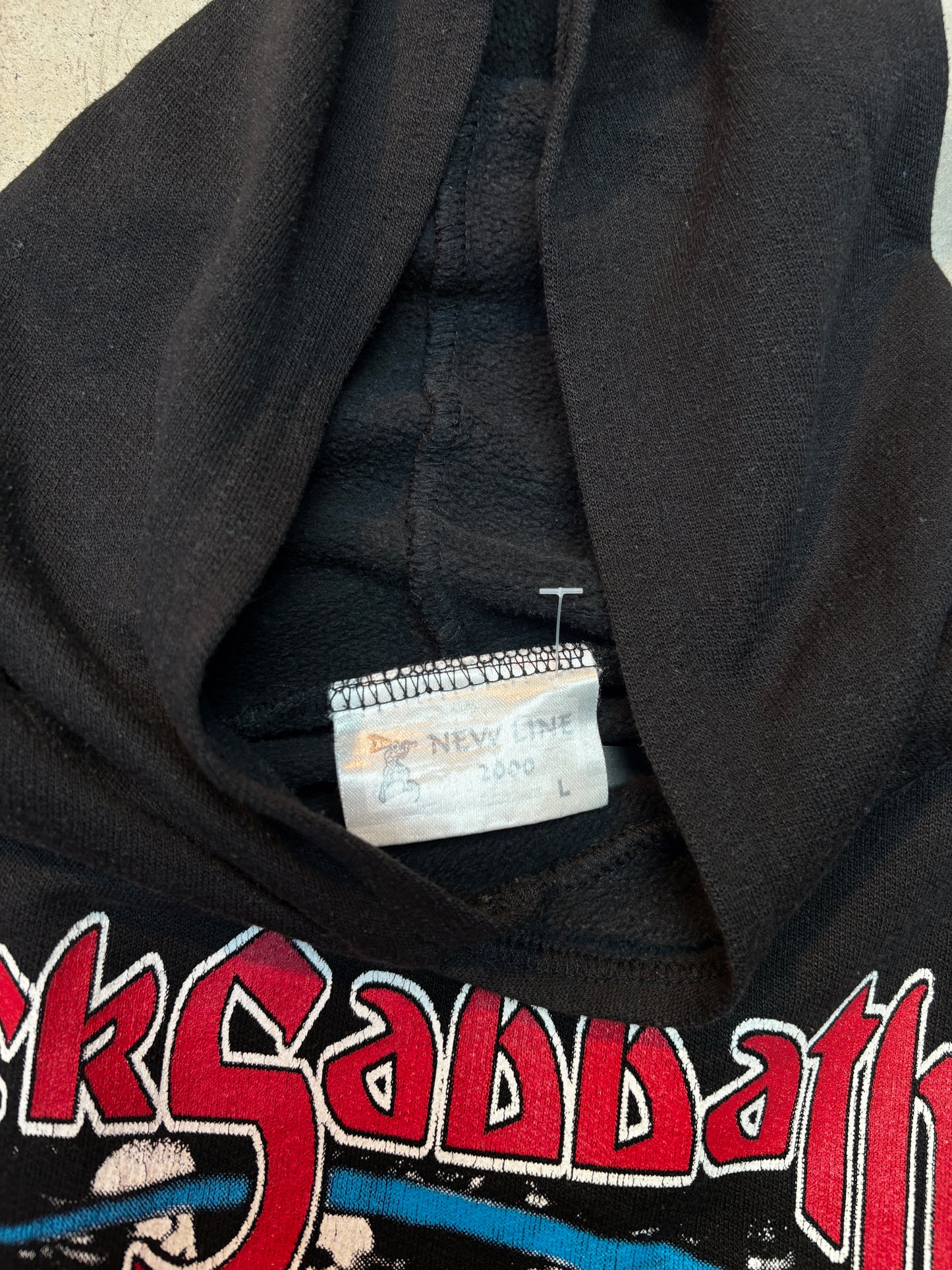 Vintage Black Sabbath Hoodie Men L