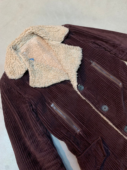 Women's Y2K Corduroy Button-Up Jacket