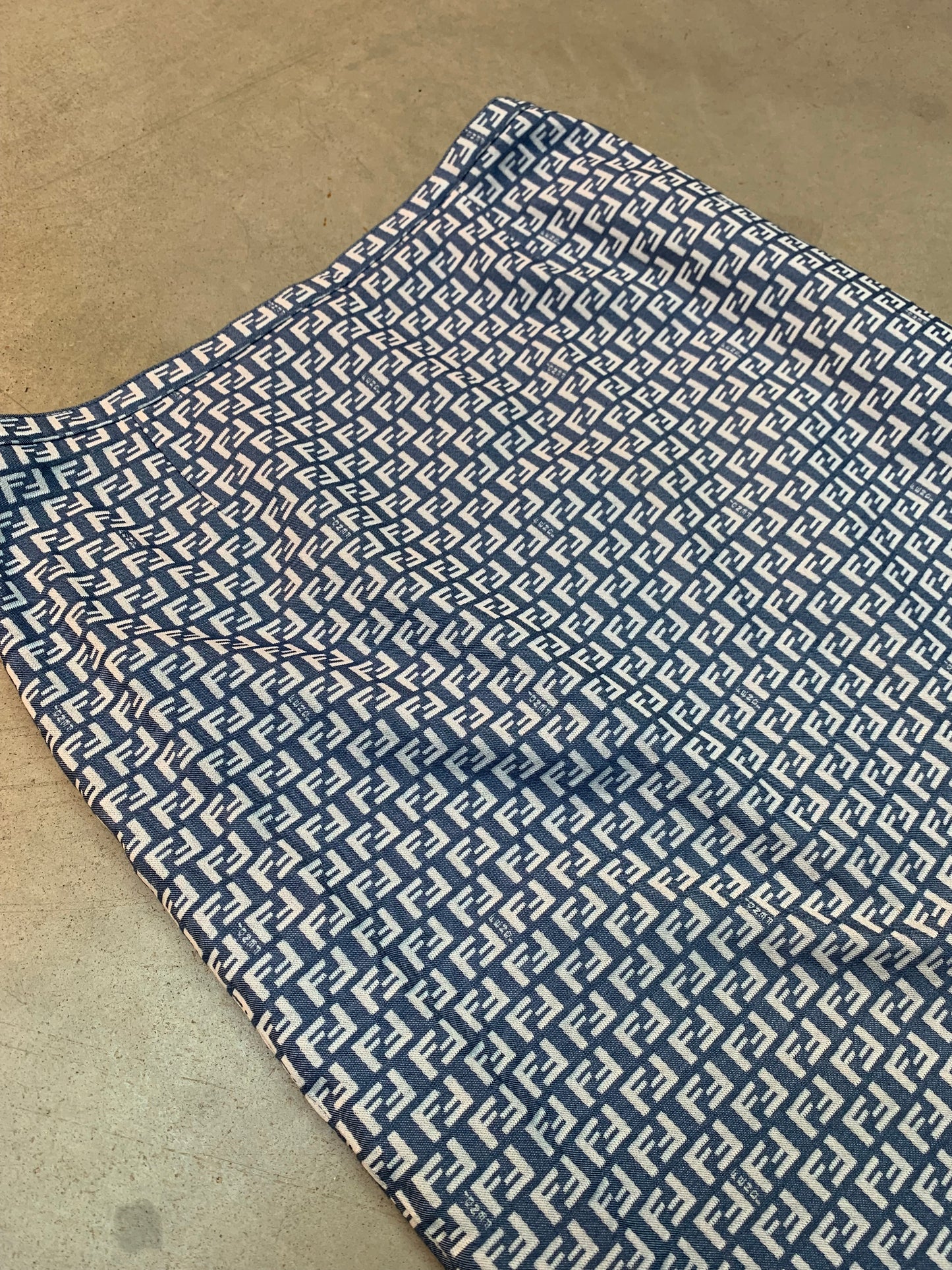 Vintage Women’s Fendi Monogram Blazer and Skirt Two-Piece Suit