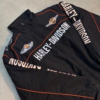 Vintage Harley Davidson 100th Anniversary Racing Bomber Jacket