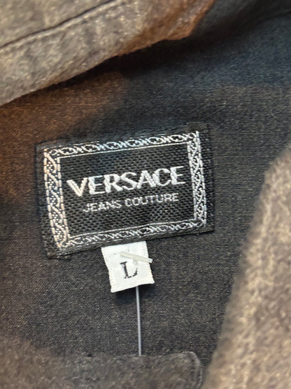 Versace Jeans Couture Charcoal Button Up Shirt