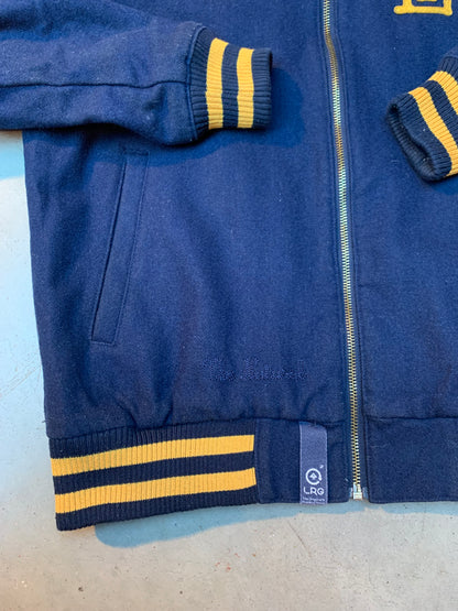 Vintage LRG Dark Blue Varsity Jacket