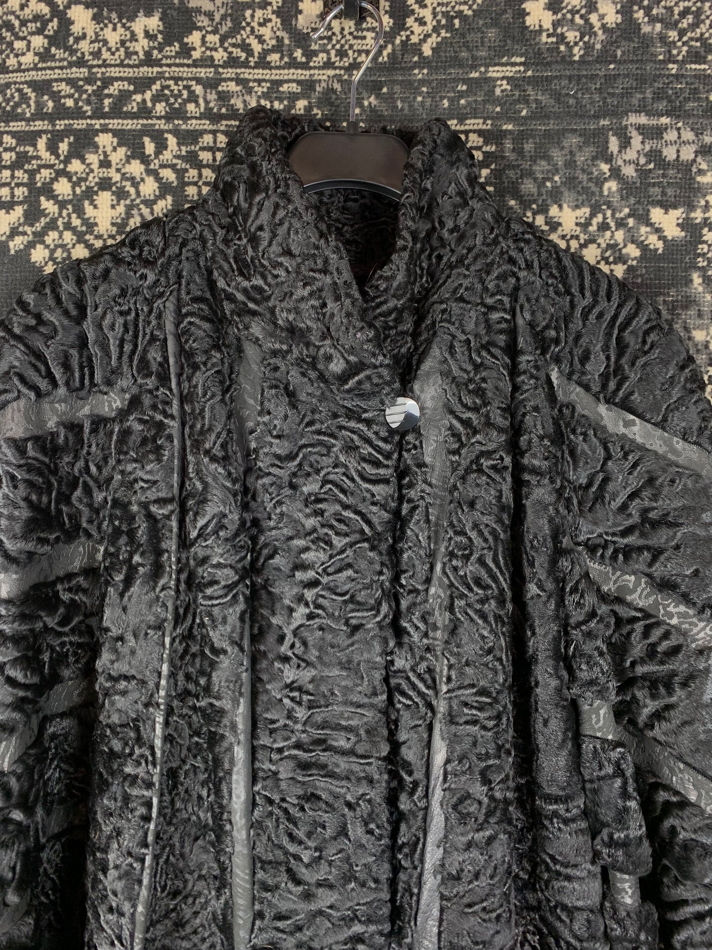 Women’s Vintage Black Persian Lamb Fur Coat