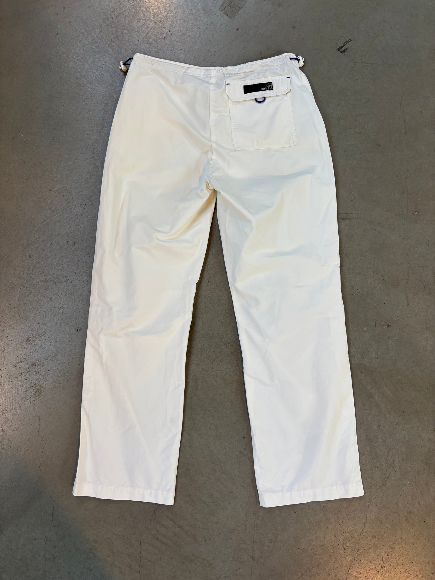 Vintage Nike White Zip-Off Pants