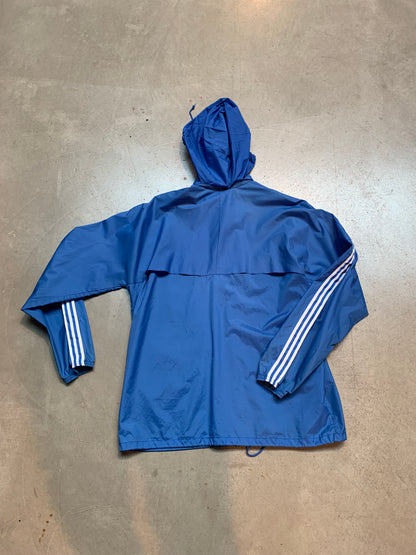 Vintage Adidas Blue Rain Jacket