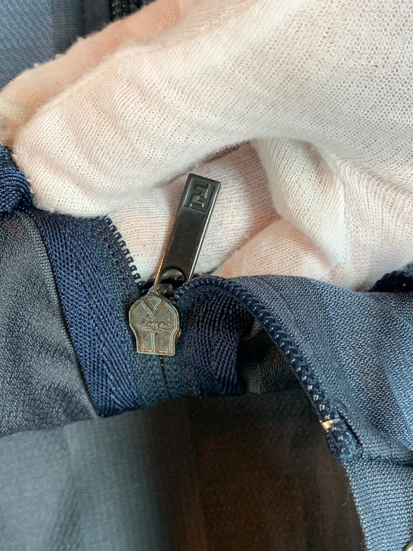 Men's Fendi Blue Winbreaker