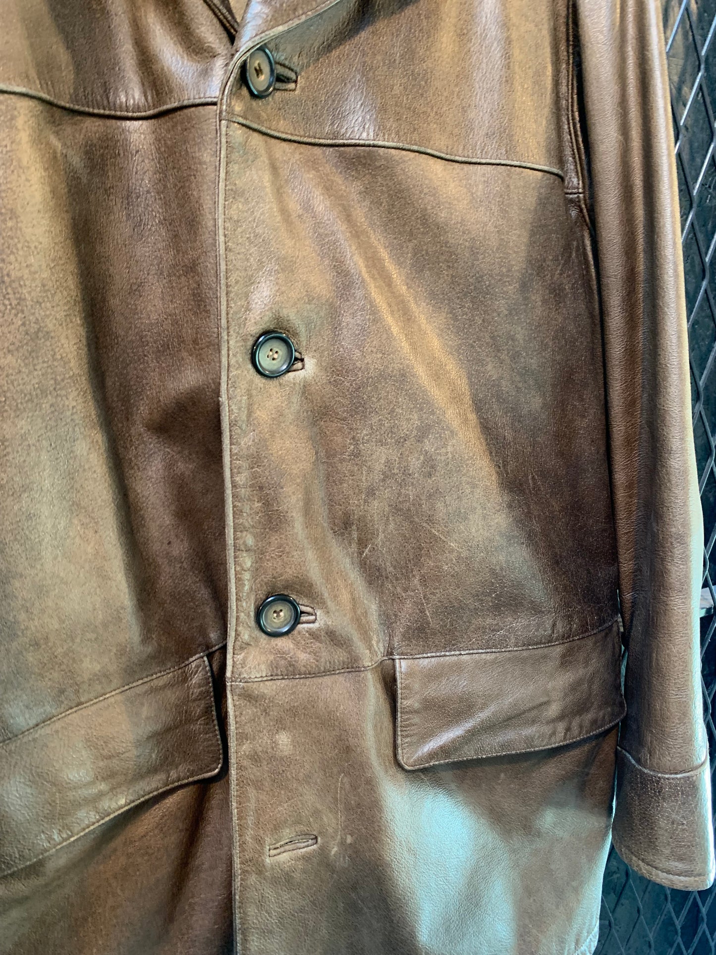Vintage BigL Brown Leather Jacket