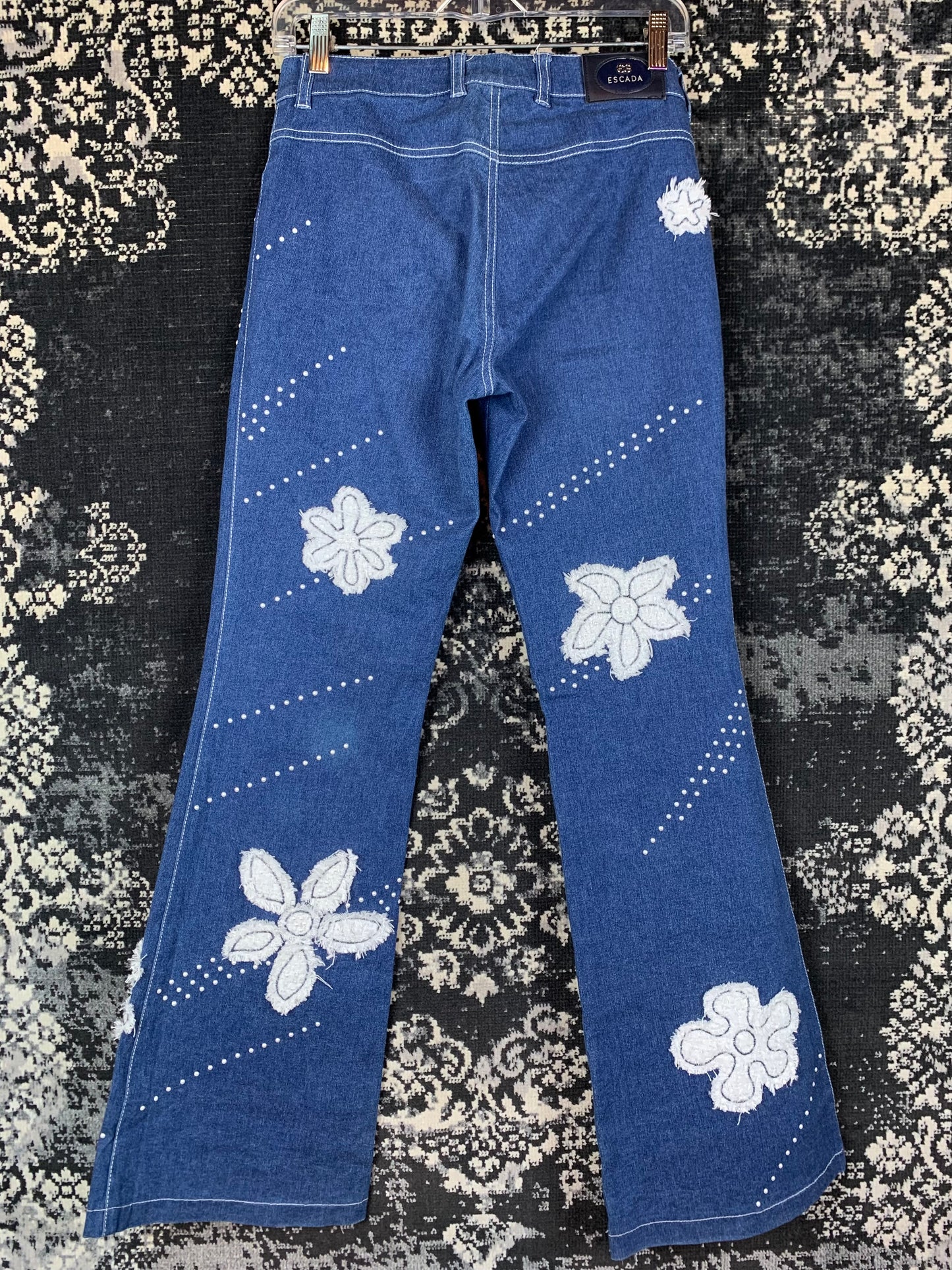 Womens Escada Vintage Hippie Jeans