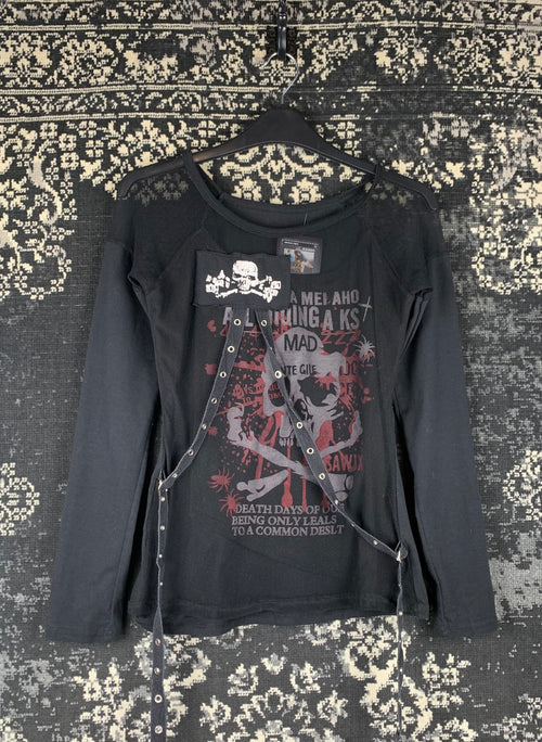 Y2K Women's Gothic Long Sleeve Top