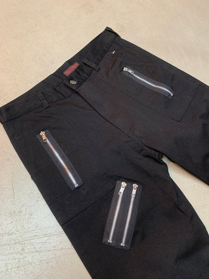 Y2K Men's Black Alternative Trousers