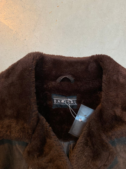 Womens Vintage Shearling Coat