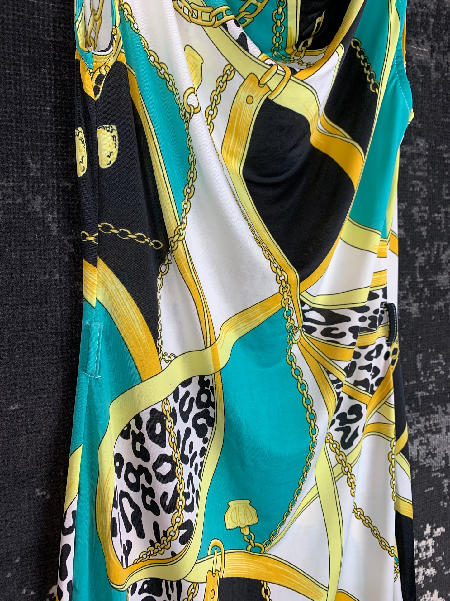 Y2K Women's Printed Sleeveless Dress