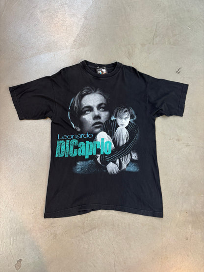 Leonardo DiCaprio Vintage Black T-Shirt