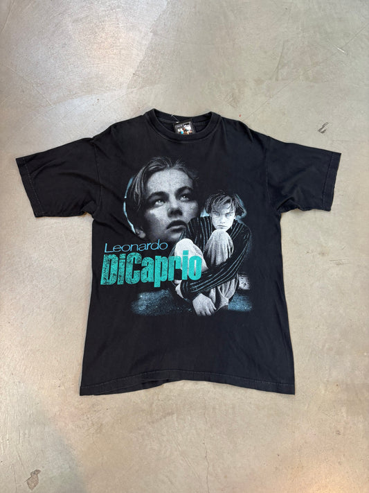 Leonardo DiCaprio Vintage Black T-Shirt