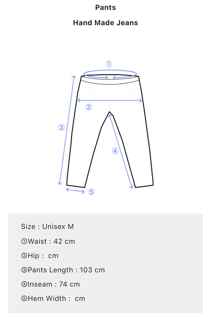 Hand Painted Star Pattern Jeans