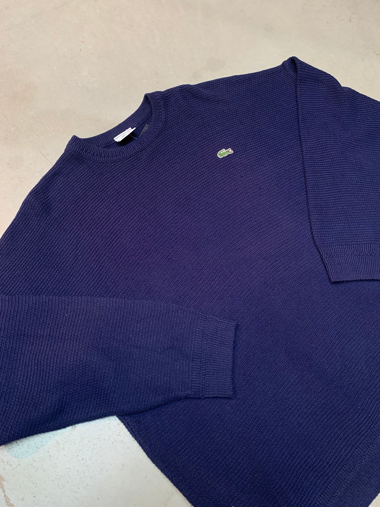 Lacoste Men's Blue Knit Sweater