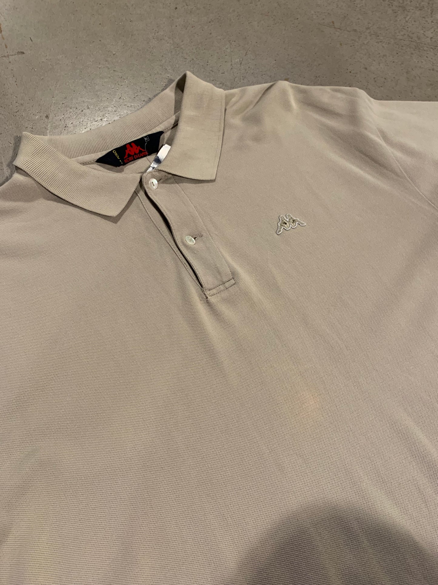 Kappa Vintage Beige Polo Shirt