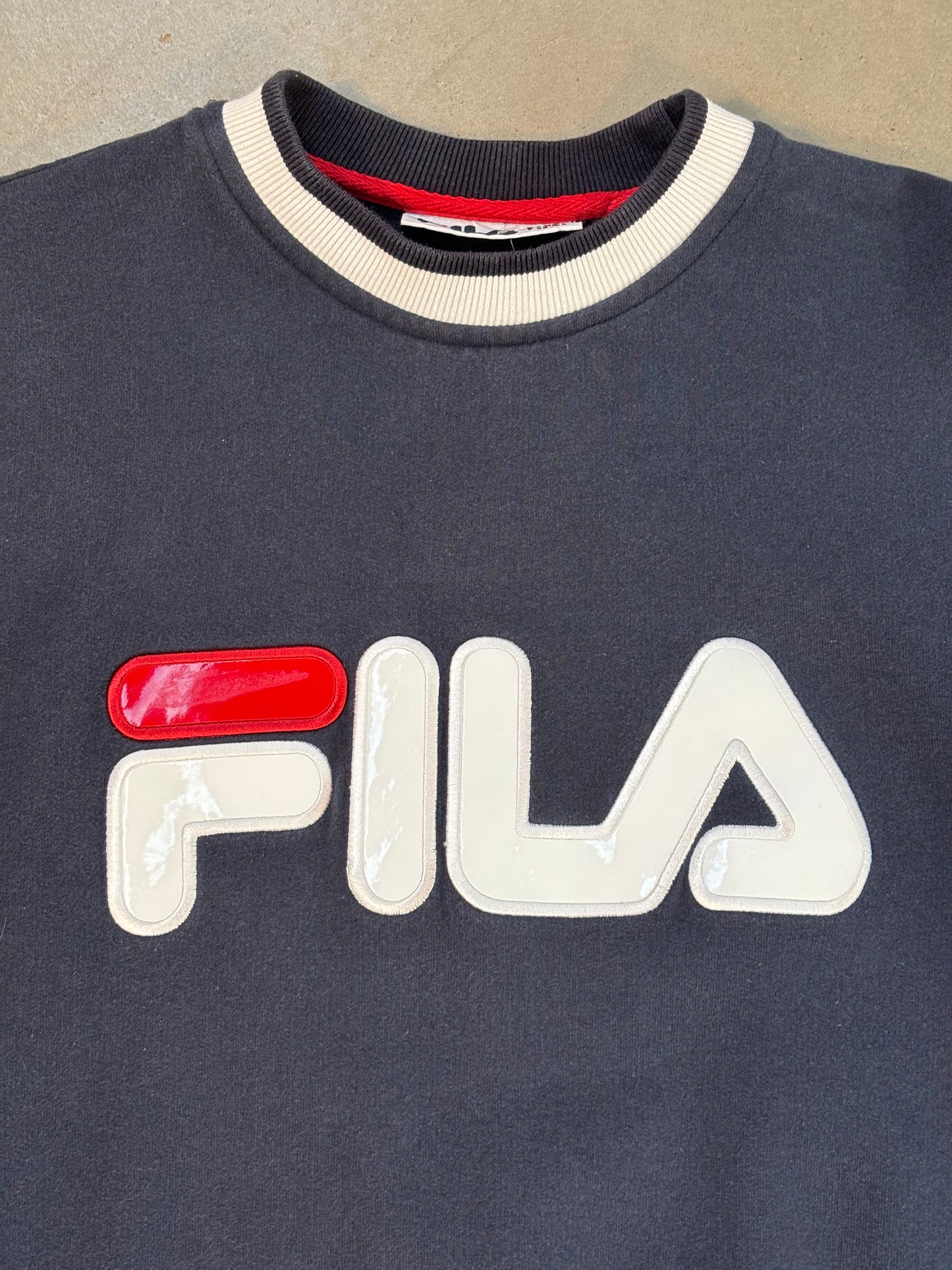 Fila Navy Blue Sweatshirt Men’s S