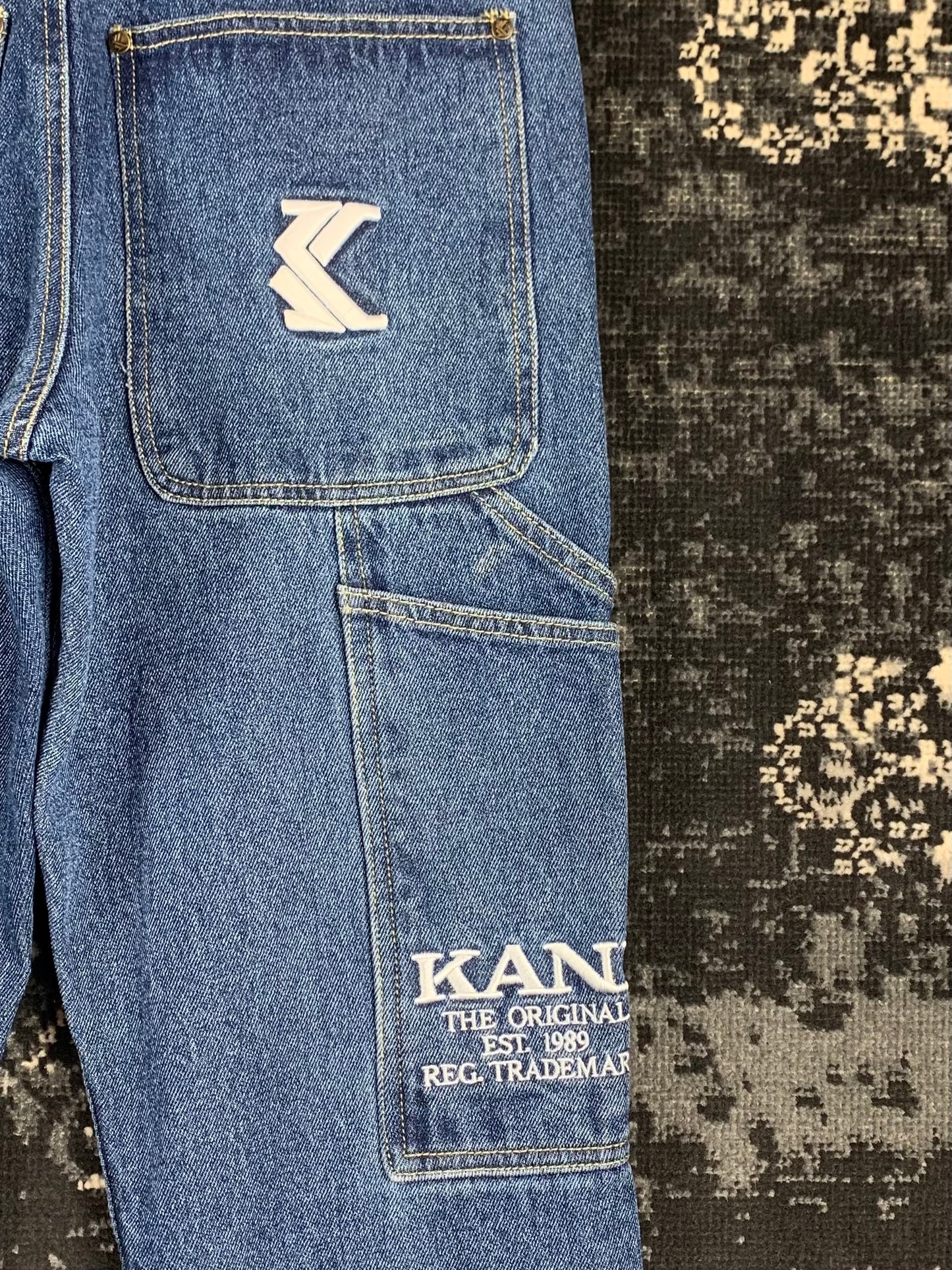 Y2K Karl Kani Vintage Blue Denim Jeans