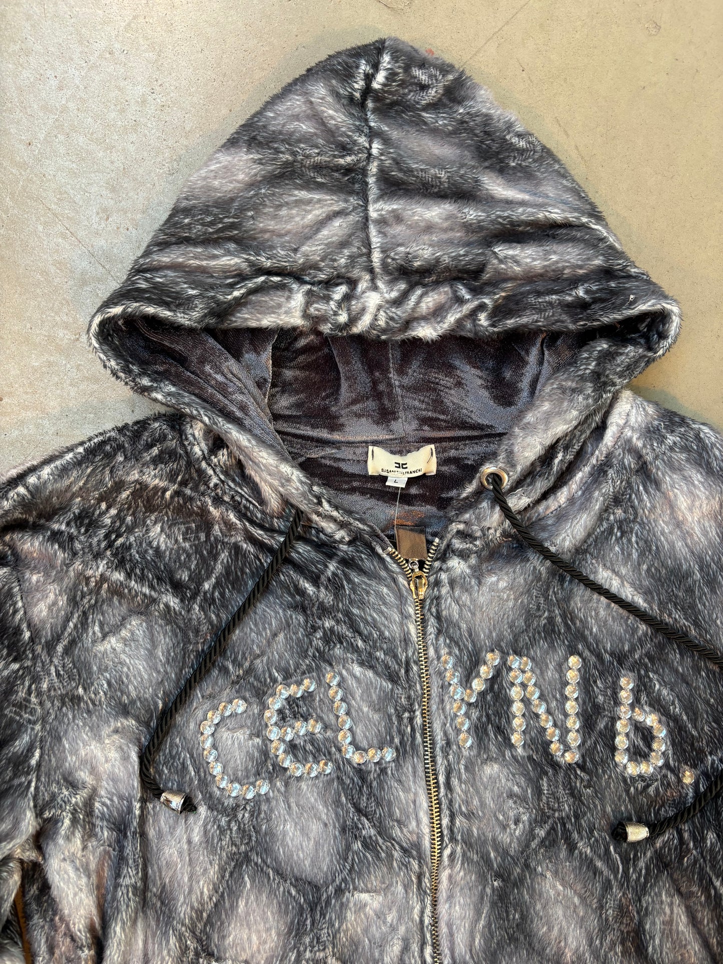 Celyn B Elisabetta Franchi Zip Hoodie Jacket