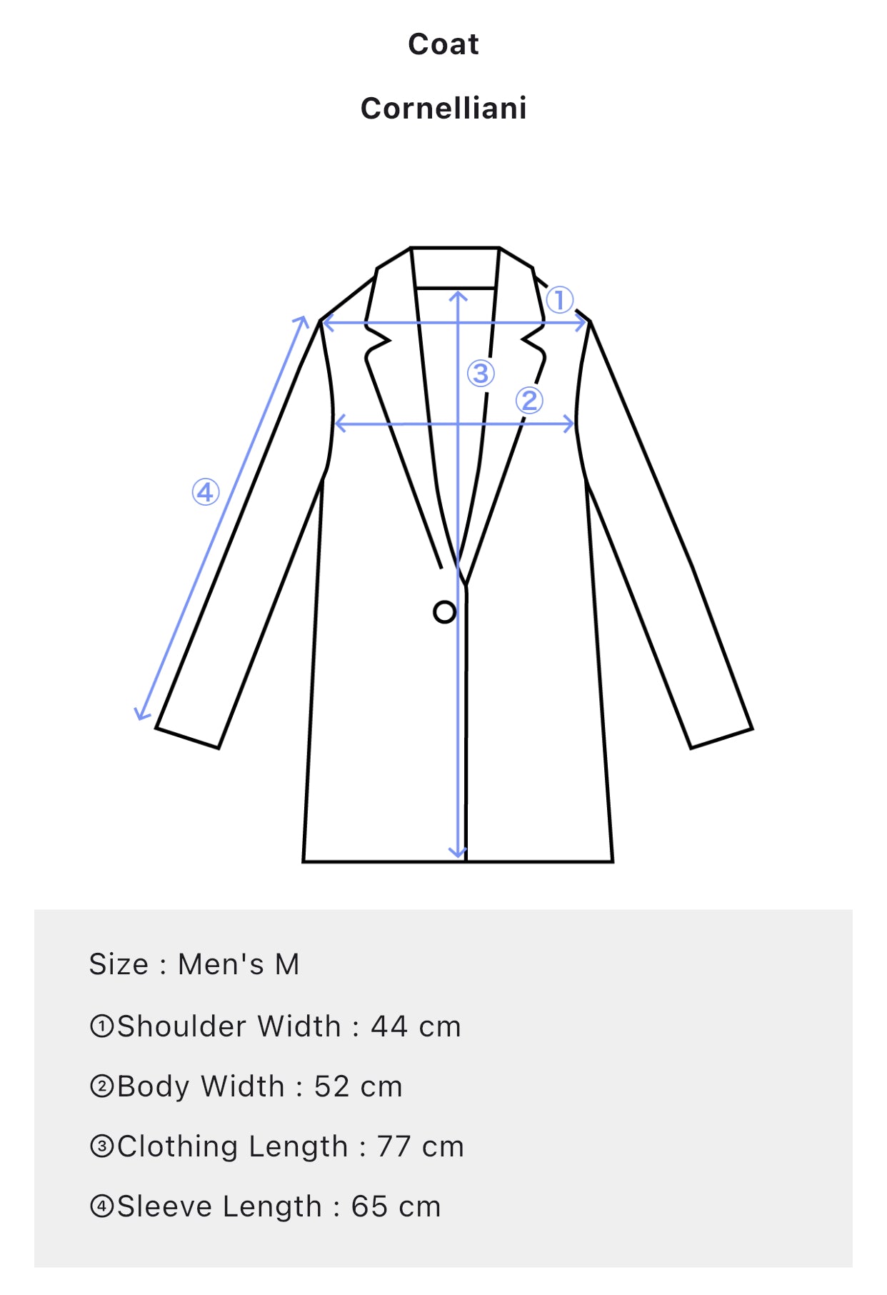Mens Corneliani Jacket
