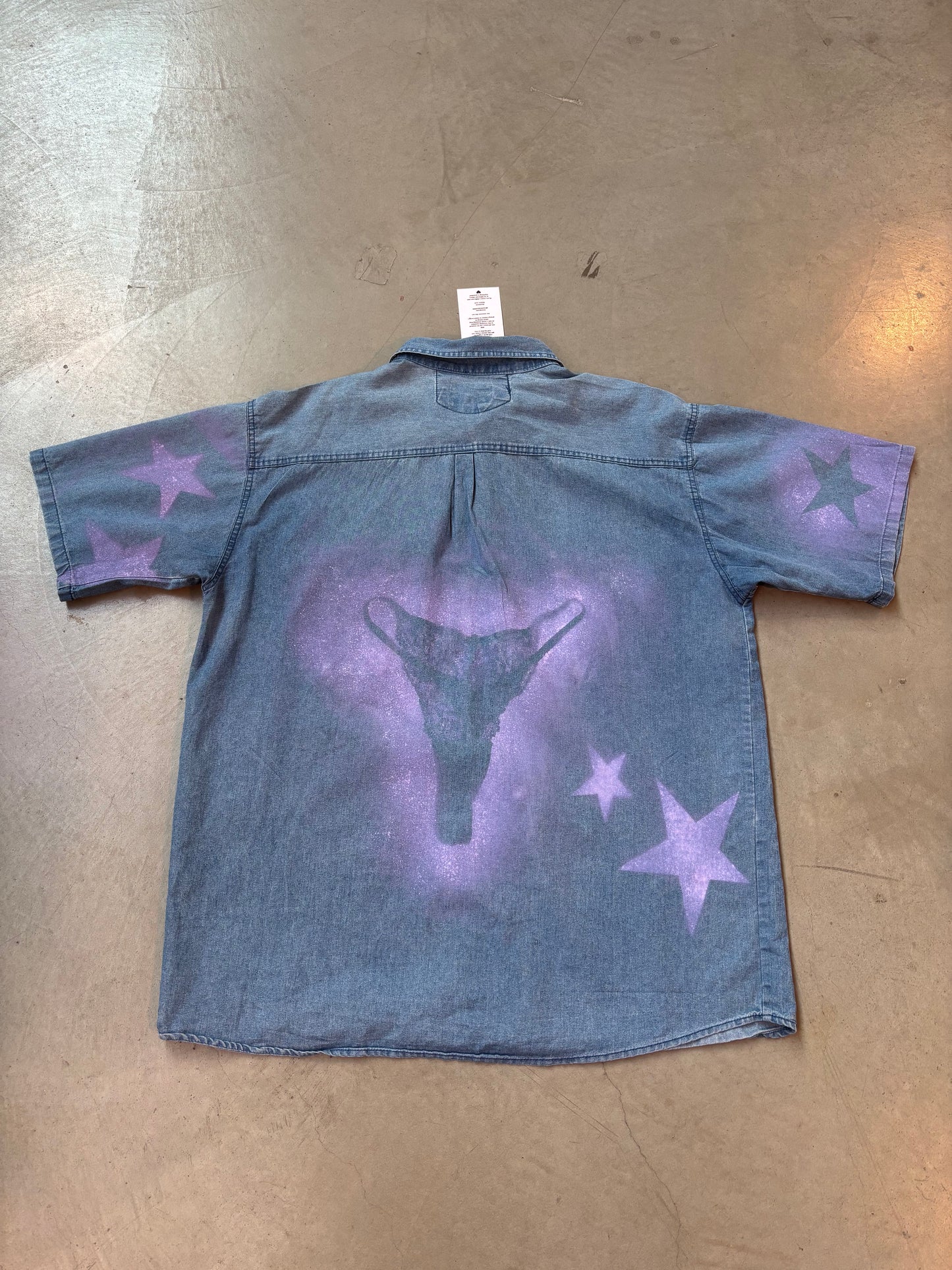 Defox Women XXL Blue Denim Shirt