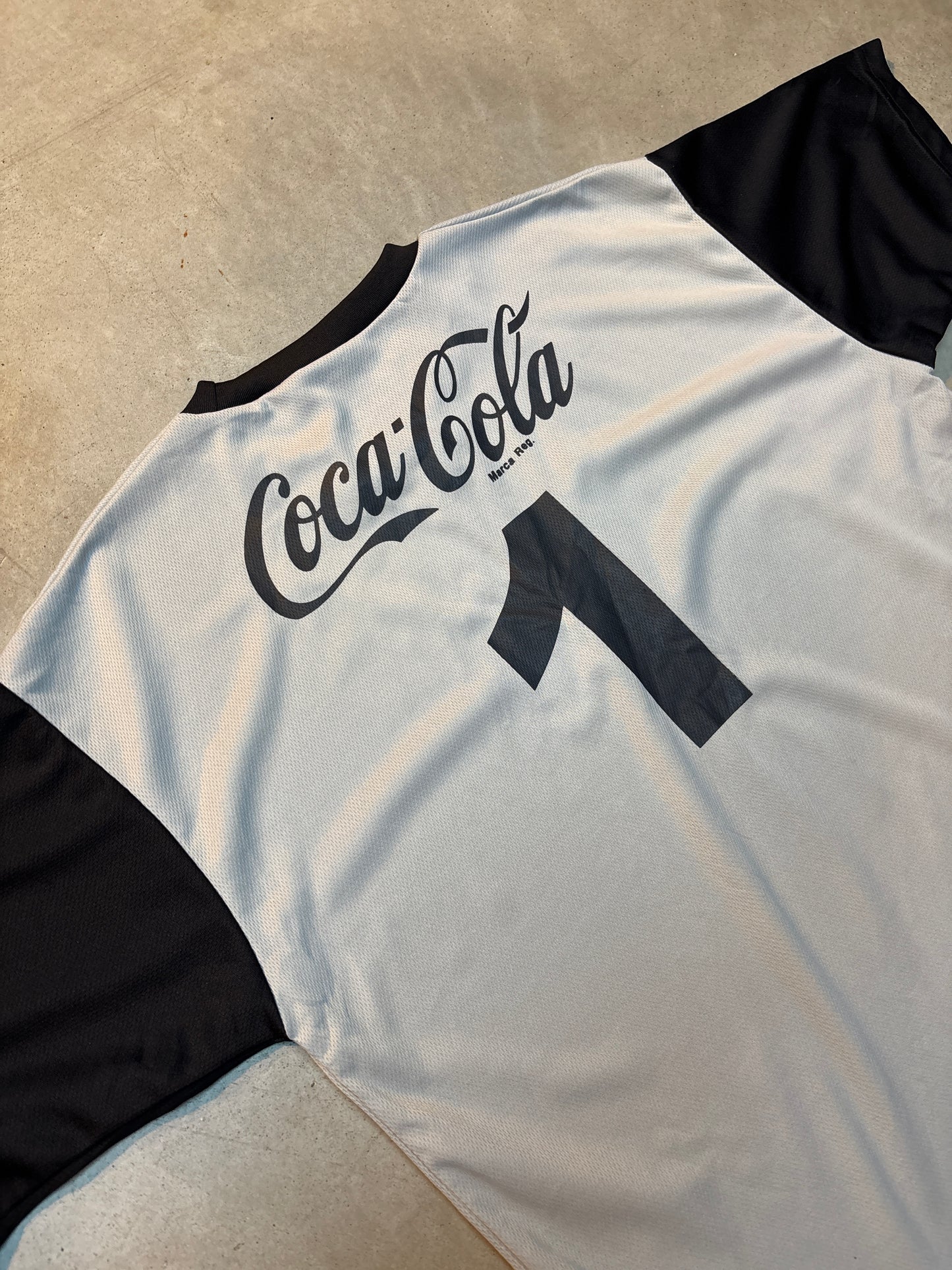 Coca Cola Grey and Black Jersey