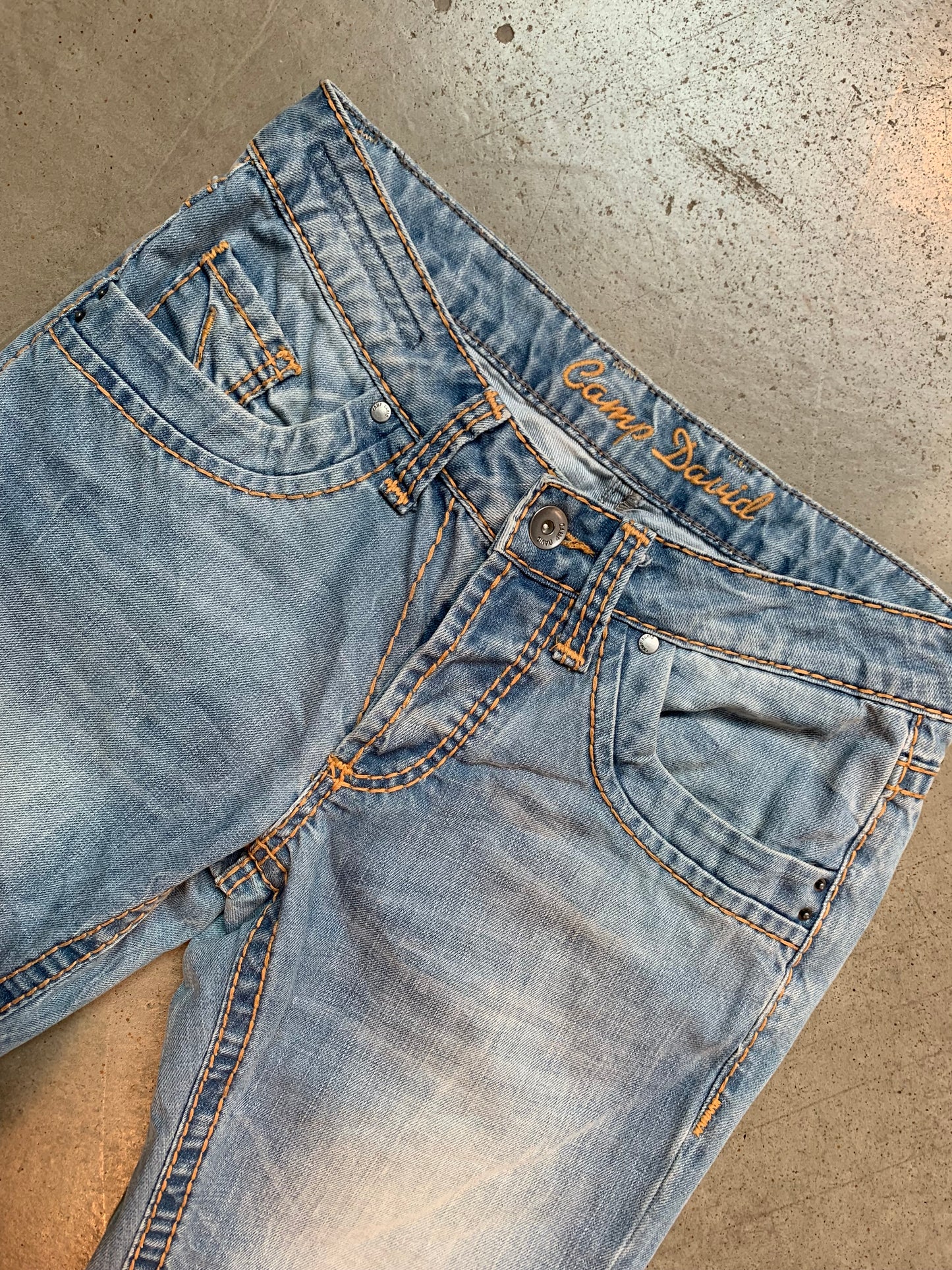 Mens Vintage Camp David Jeans