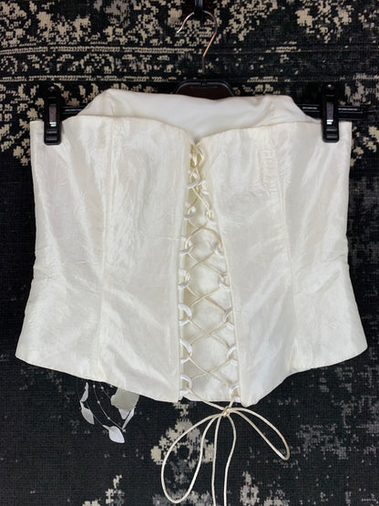 Women's White Wedding Corset