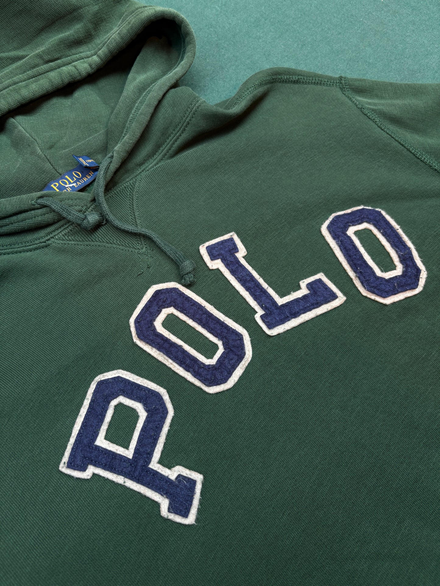 Vintage Polo Ralph Lauren Green Hoodie