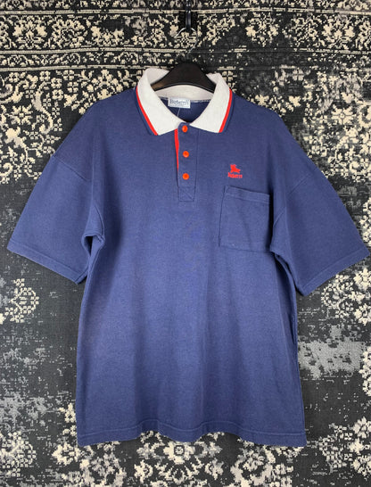 Mens Vintage Burberrys Polo Shirt