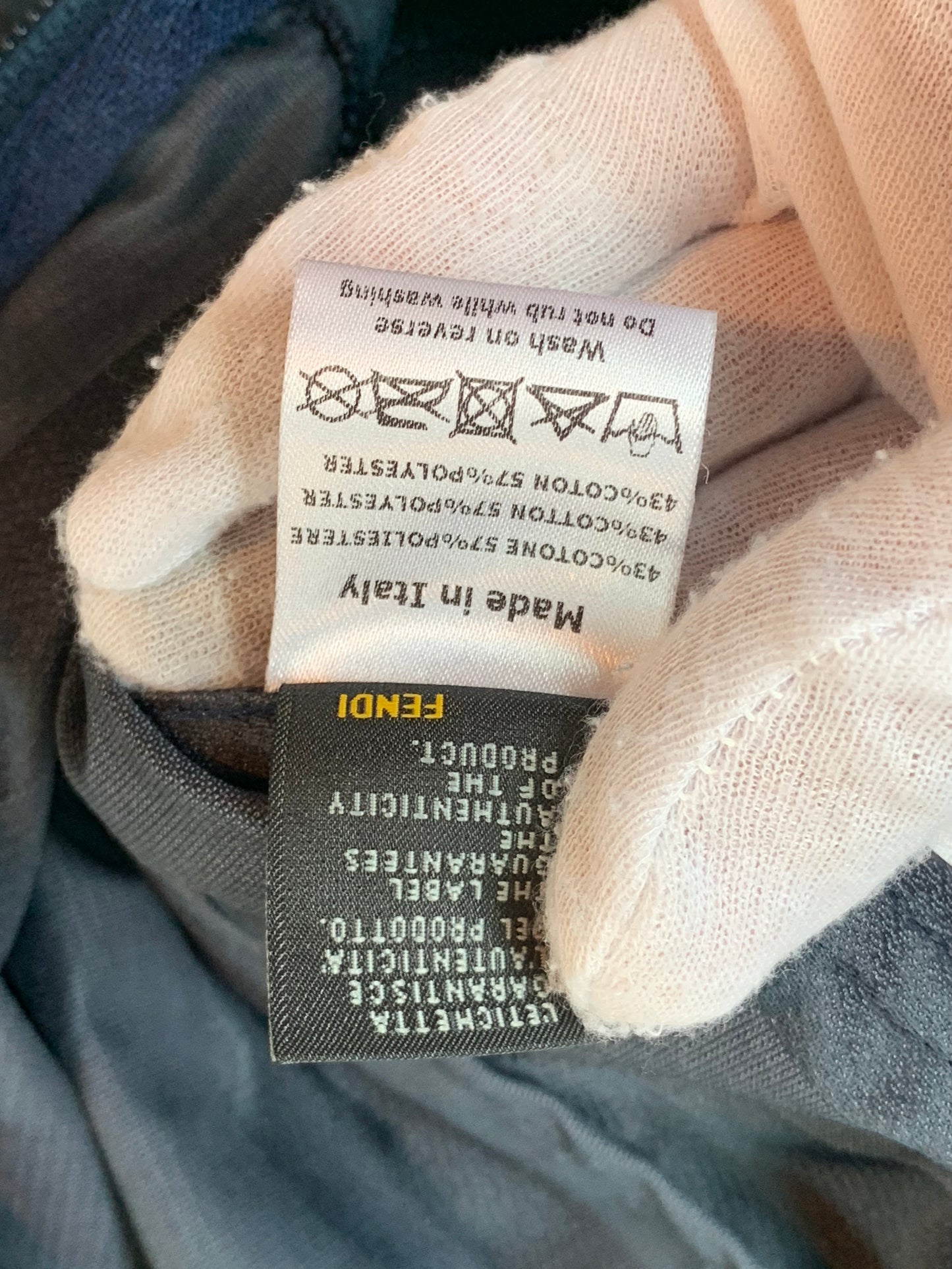 Men's Fendi Blue Winbreaker