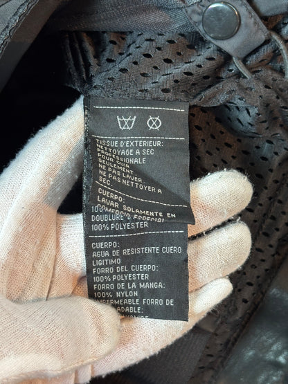 Vintage Harley Davidson Black Leather Jacket