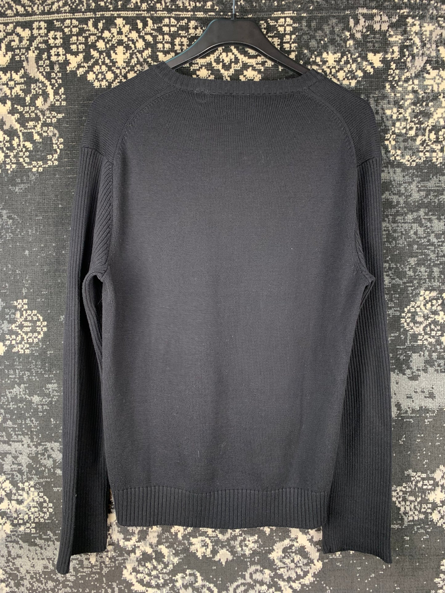 Men’s Armani Exchange Vintage Black Knit Sweater