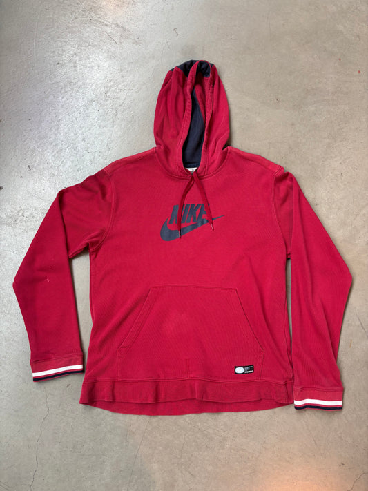 Mens Vintage Nike Red Hoodie