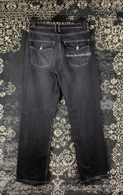 Mens Y2K Rare Humans Jeans